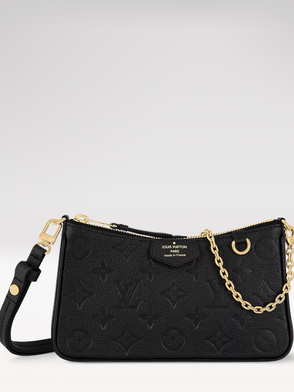 NIB Louis Vuitton Easy Pouch On Strap Monogram Impreinte